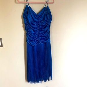 80s vintage flapper inspired dress